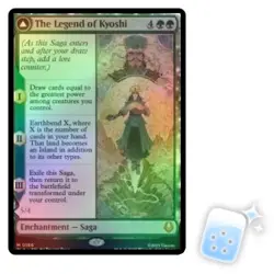 FOIL THE LEGEND OF KYOSHI Avatar: The Last Airbender TLA Magic MTG MINT CARD - Image 1