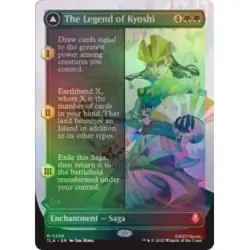 Foil The Legend Of Kyoshi (borderless) M/NM Magic MTG Avatar: The Last Airbender - Image 1