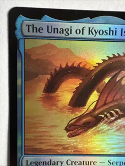 MTG Magic The Gathering Avatar The Unagi of Kyoshi Island Foil #77 - Image 2