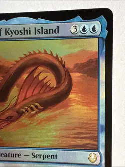 MTG Magic The Gathering Avatar The Unagi of Kyoshi Island Foil #77 - Image 3