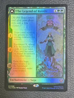 The Legend of Kyoshi Avatar: The Last Airbender Foil MTG NM Magic Card - Image 1