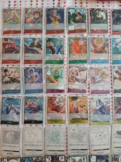 One Piece TCG Japanese Lot ×74 Foils (No Duplicates) - Image 2