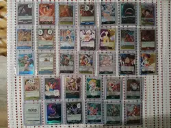 One Piece TCG Japanese Lot ×33 SR, Foils, Leaders - Image 1