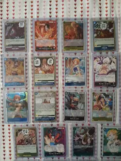One Piece TCG Japanese Lot ×33 SR, Foils, Leaders - Image 2