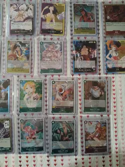 One Piece TCG Japanese Lot ×33 SR, Foils, Leaders - Image 5