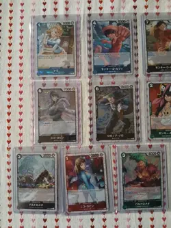 One Piece TCG Japanese Lot ×13 Pirate Foils Only (No Duplicates) - Image 2