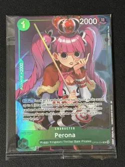 One Piece TCG Perona OP09-034 Illustration Box Vol. 4 Promo Sealed - Image 1