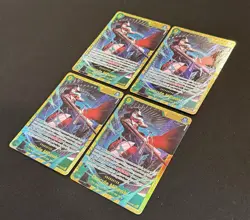 (4x) One Piece TCG OP14-119 Dracule Mihawk (SEC) The Azure Sea's Seven (OP14) NM - Image 3