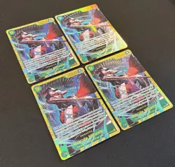 (4x) One Piece TCG OP14-119 Dracule Mihawk (SEC) The Azure Sea's Seven (OP14) NM - Image 4