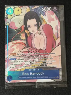 Boa Hancock (Illustration Box Vol.1) ST17-004 One Piece Promo Cards foil Sealed - Image 1