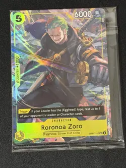 One Piece Roronoa Zoro OP07-113 Illustration Box Vol. 3 Promo Alt Art Sealed - Image 1