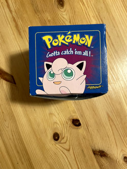 1999 Pokemon 23K Gold Plated Jigglypuff Trading Card Burger King Blue Sealed - Image 1