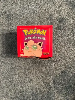 Pokemon Jigglypuff Burger King 23K Gold Plated Trading Card & Pokeball 1999 - Image 1