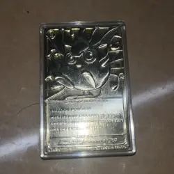 1999 Jigglypuff 23K Gold Plated Trading Card - Burger King - Pokemon - Image 2