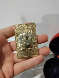 Pokemon 1999 Jigglypuff 23k Gold Plated Trading Card Pokeball Burger King - Image 2