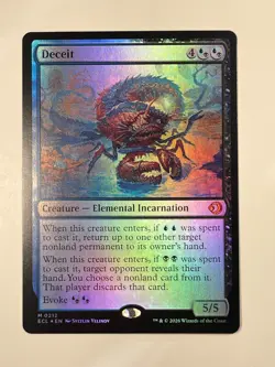 Deceit #0212 (FOIL) & Vibrance (Non-Foil) #0295 - 2 Lorwyn Eclipsed MTG Cards PF - Image 4