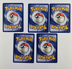 Lot of 5 HORSEA - 49/62 - 1st Edition Fossil - Common - Pokemon Cards - Image 2