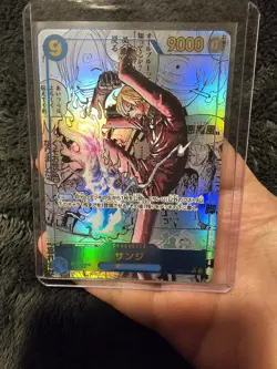 Sanji OP06-119 SEC-SP Manga Alt Art Best Vol.2 Japanese One Piece Card NM - Image 1