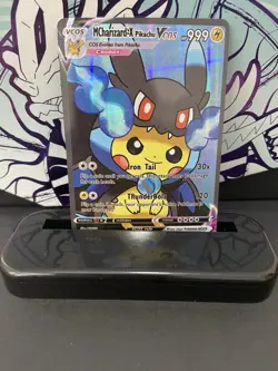 Pokemon Pikachu Cosplay Mega Charizard X Custom Fan Art Card - Image 1