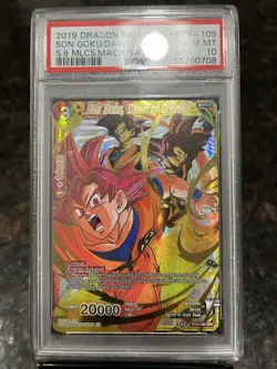 Son Goku Dawn of Divinity BT8-109 SPR Foil Dragon Ball Super Card Game | PSA 10 - Image 1