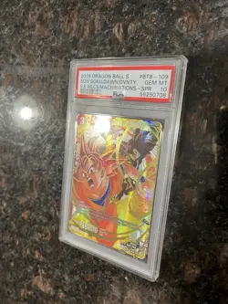 Son Goku Dawn of Divinity BT8-109 SPR Foil Dragon Ball Super Card Game | PSA 10 - Image 5