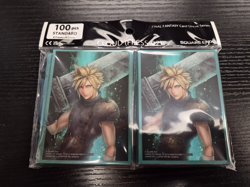 Final Fantasy TCG Card Sleeves Cloud FFCSS-02 100-Ct Standard New - Image 1