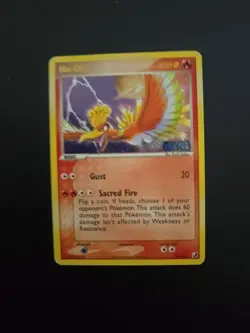 Pokemon Ho-Oh Card 27/115 Unseen Forces Rare Reverse Holo Stamped NM- - Image 1