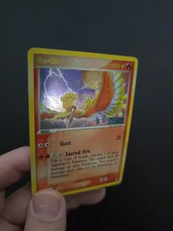 Pokemon Ho-Oh Card 27/115 Unseen Forces Rare Reverse Holo Stamped NM- - Image 3