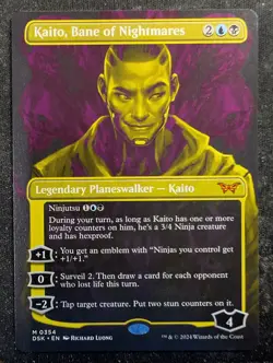 Kaito, Bane of Nightmares - Showcase - Duskmourn: House of Horror (MTG) - Image 1