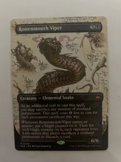 Rottenmouth Viper (Borderless) Bloomburrow Regular - Image 1