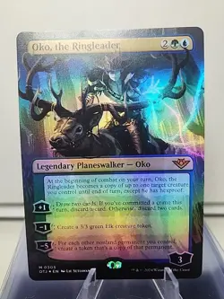 Oko, the Ringleader (Borderless) Outlaws of Thunder Junction Foil - Image 1