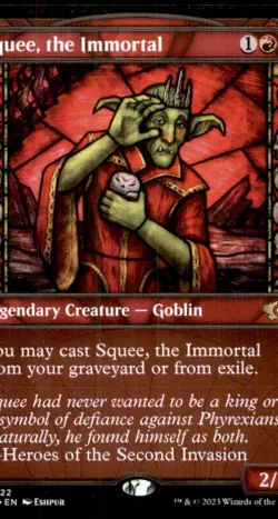 Squee, the Immortal LP Light Play Multiverse Legends MTG [12223] - Image 1