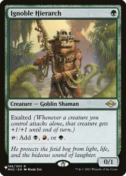 Ignoble Hierarch (MH2 166) Modern Horizons 2 - NM - Rare - The List - Image 1