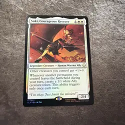 Suki Courageous Rescuer 0037 Foil Avatar The Last Air Bender NM - Image 1