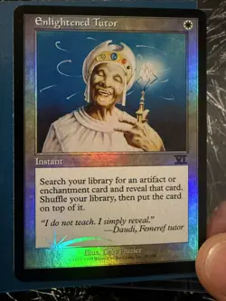 Enlightened Tutor: 1999 Magic the Gathering - Arena Promos Foil - Image 3