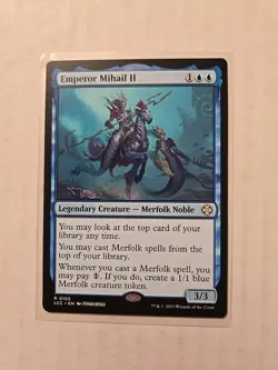 Emperor Mihail II - Commander Lost Caverns of Ixalan - LP - Rare - Creature - Image 1