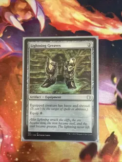 Lightning Greaves #331 (NM) Forgotten Realms AFC Magic MTG - Image 1