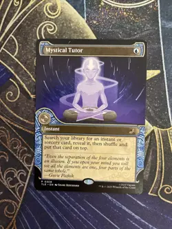 Mystical Tutor NM Showcase MTG Avatar The Last Airbender TLE Unplayed Magic - Image 1