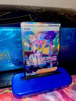 Pokemon TCG: Paldean Fates - Iono 237/091 Special Illustration Rare - Image 2