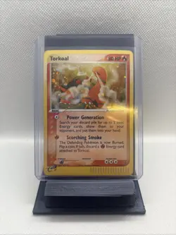 2003 Pokemon EX Dragon 12/97 Torkoal Holo Rare - Image 1