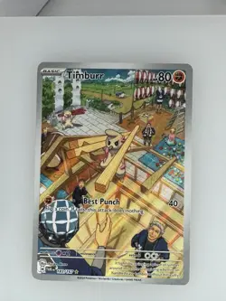 2024 Pokemon Twilight Masquerade Timburr 183/167 NM - Image 1