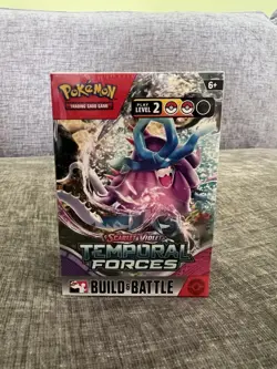 Sealed Pokemon Temporal Forces Build&Battle Booster Bundle - Image 1