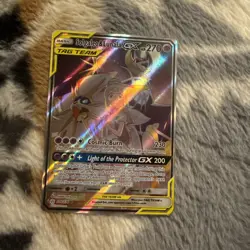 Pokemon Solgaleo & Lunala GX Cosmic Eclipse TAG TEAM Full Art Ultra Rare Holo - Image 1