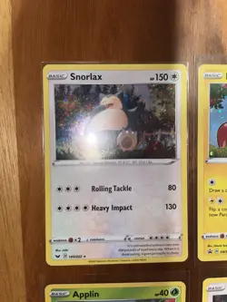 Pokemon Lot of 4 Promos - Snorlax 140, Eevee SWSH175, Morpeko SWSH031, Applin 20 - Image 3