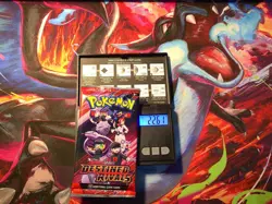 Heavy 22.61g Pokemon TCG Destined Rivals Booster Pack - Team Rocket MewtwoUUU - Image 1