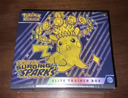 Pokemon TCG Surging Sparks Elite Trainer Box (ETB) Factory Sealed - Image 1
