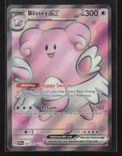 Blissey ex 201/167 Pokemon TCG Twilight Masquerade NM/M - Image 1