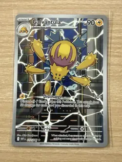 Pokemon TCG Galvantula 117/086 S&V: White Flare Illustration Rare - NM / M - Image 3