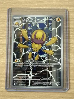 Pokemon TCG Galvantula 117/086 S&V: White Flare Illustration Rare - NM / M - Image 4