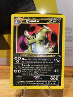 Tyranitar #31/75 Neo Discovery Unlimited Rare WOTC Pokemon - NM - Image 1